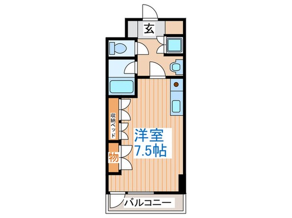 穀町壱番館の物件間取画像